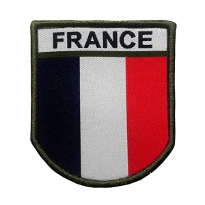 Écusson France brodé haute visibilité