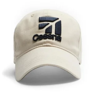 Casquette CESSNA BEIGE